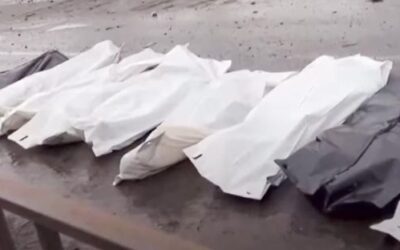 Rosjanie rozstrzelali kobiety i przejechali czołgami po ciałach