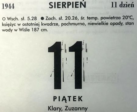 11 Sierpnia