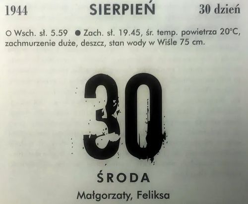 30 Sierpnia
