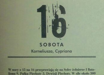 16 Września – Niemcy opanowują szpital powstańczy przy Zagórnej 9. Mordują rannych.